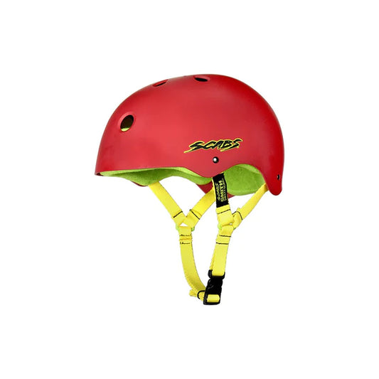 Smith Scabs -Crown Helmet Soft Liner-Red - XL
