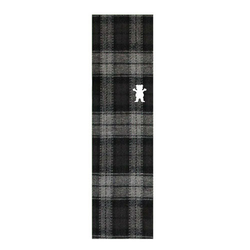 GRIZZLY 9" PLAID OG BEAR BLACK PERFORATED SHEET