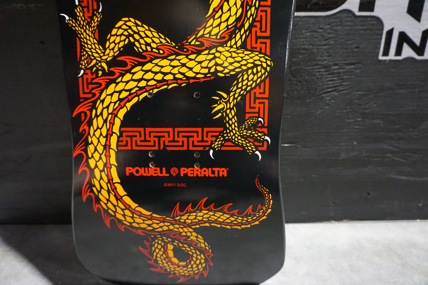 Powell Peralta Caballero Chinese Dragon - 2017  Reissue BB - Black - AS IS - No Returns.