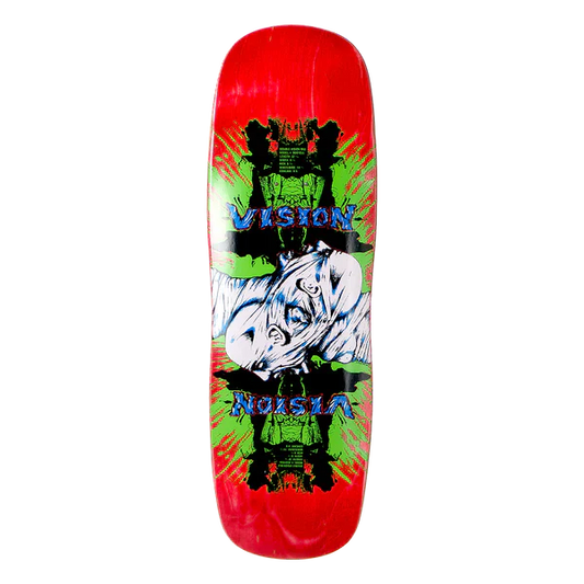 Vision Double Vision -Red Stain-9.5 x 32.5 Deck - Red Stain Twisted