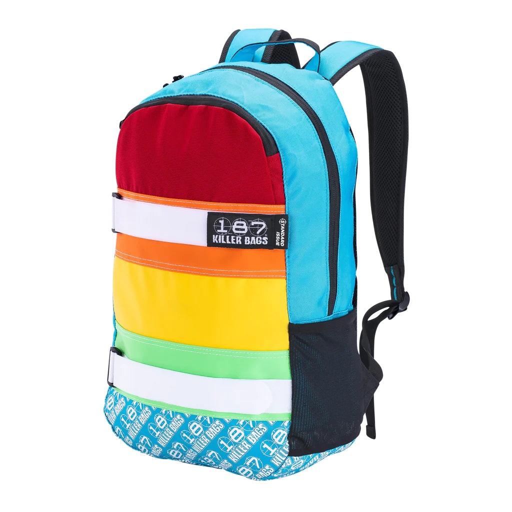 187 Killer Pads Standard Issue Back Pack - Rainbow