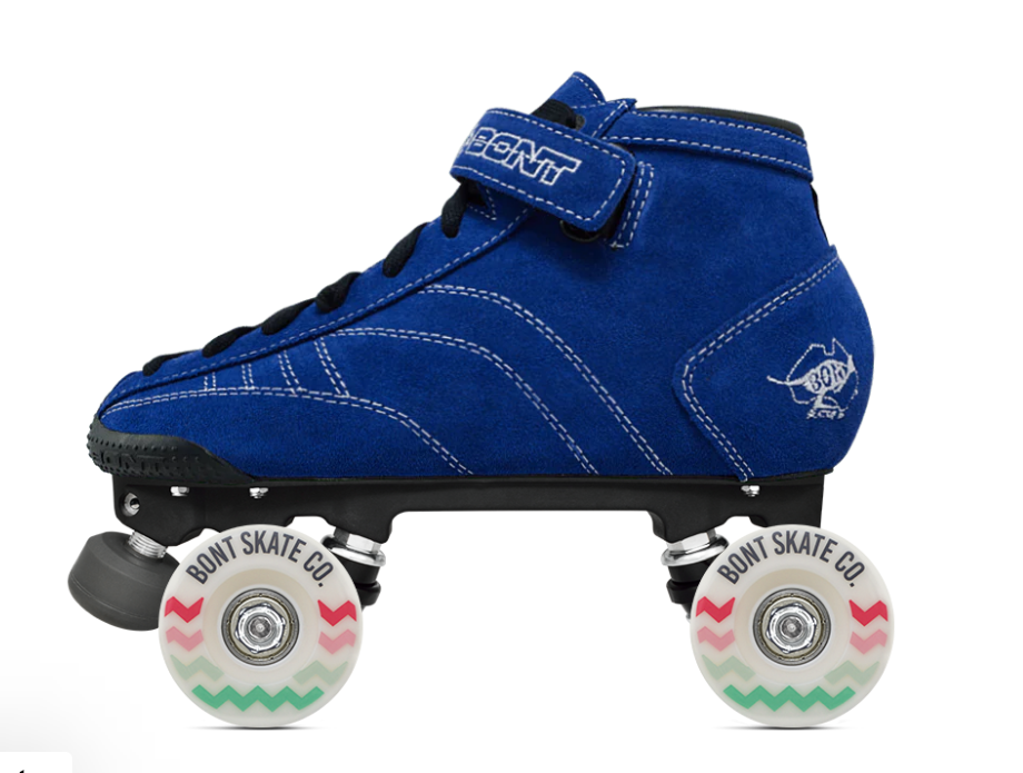 Bont Prostar Roller Skates - 6.0 / Blue Suede 6.0