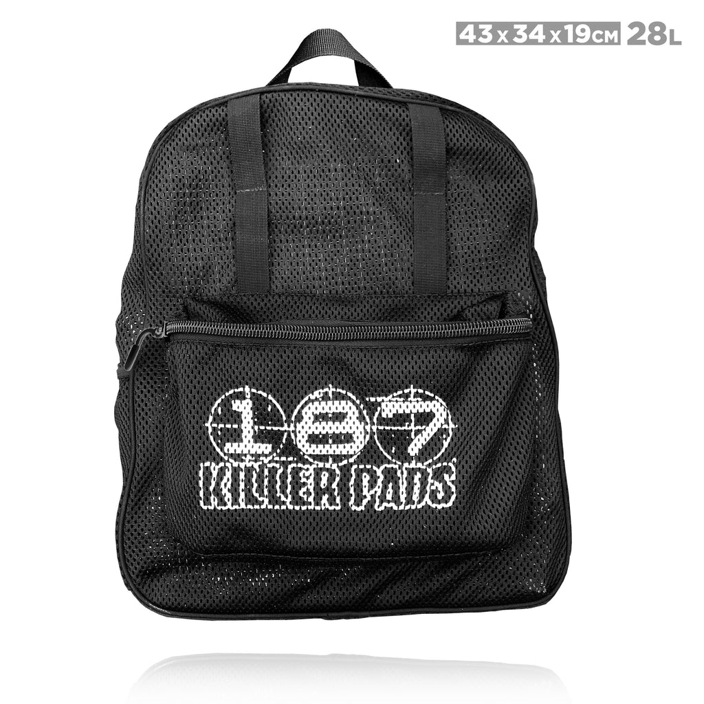 187 Killer Pads Back Pack - Black Mesh