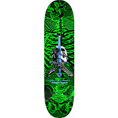 Powell Skull and Sword Green 8.0 Deck
